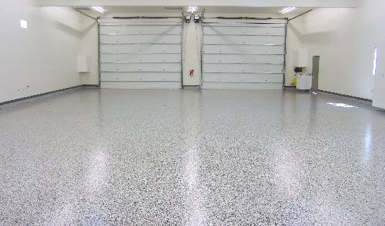 Epoxy resin in seamless floors